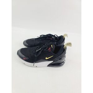 Nike Air Max, Youth, Size 1Y  Black/Yellow/Red/White